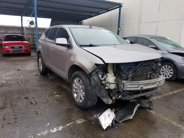 2FMDK38C58BA61944 - 2008 FORD EDGE SEL GRAY photo 1