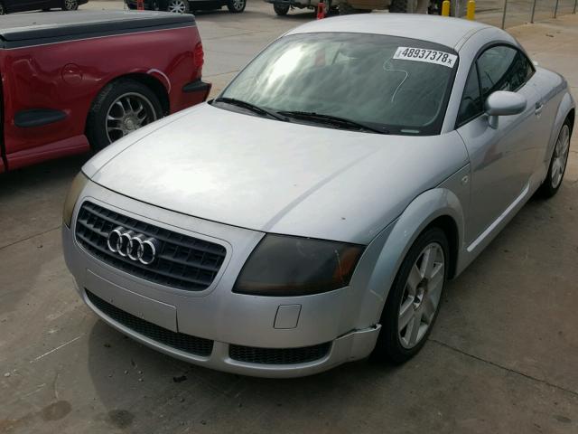 TRUSC28N631017787 - 2003 AUDI TT SILVER photo 2