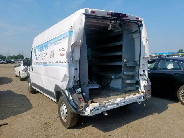 3C6TRVDG7JE124757 - 2018 RAM PROMASTER 白色 照片 3