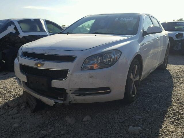 1G1ZC5E15BF363867 - 2011 CHEVROLET MALIBU 1LT WHITE photo 2