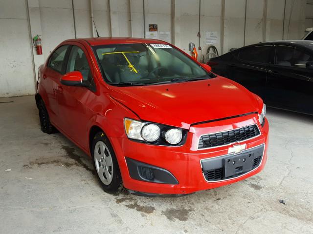 1G1JA5SH8D4141424 - 2013 CHEVROLET SONIC LS 红色 照片 1