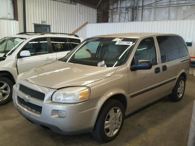 1GNDU23W37D196544 - 2007 CHEVROLET UPLANDER L 金色 照片 2