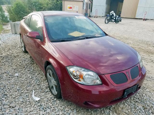 1G2AN18B877115131 - 2007 PONTIAC G5 GT BURGUNDY photo 1