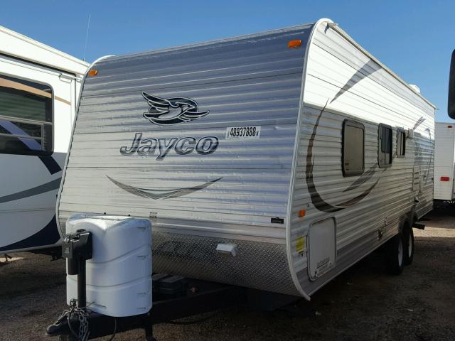 1UJBJ0BN7F1TB0207 - 2015 JAYCO JAY FLIGHT  WHITE photo 2