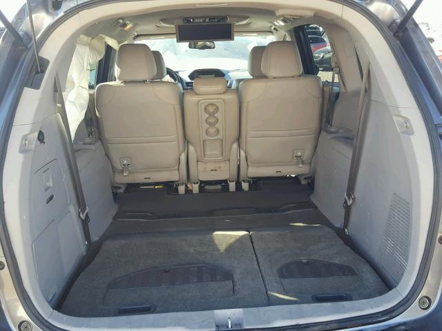 5FNRL5H91EB090847 - 2014 HONDA ODYSSEY TO GRAY photo 9