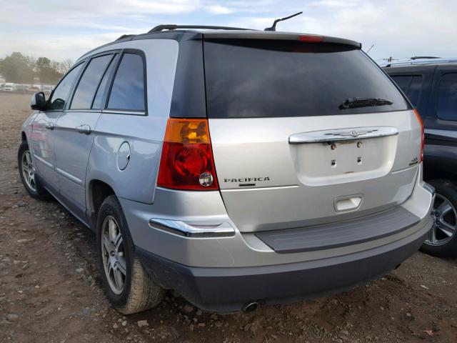 2A8GF68X67R327464 - 2007 CHRYSLER PACIFICA T SILVER photo 3