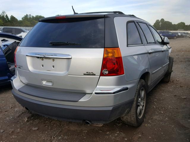 2A8GF68X67R327464 - 2007 CHRYSLER PACIFICA T SILVER photo 4