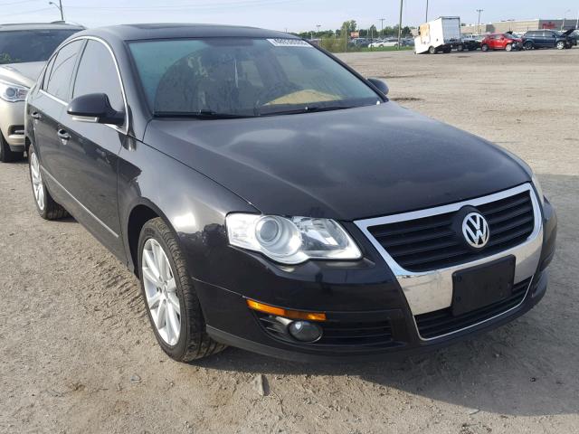 WVWJK7AN4AE099170 - 2010 VOLKSWAGEN PASSAT KOM BLACK photo 1