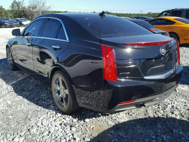 1G6AA5RA1D0169866 - 2013 CADILLAC ATS BLACK photo 3