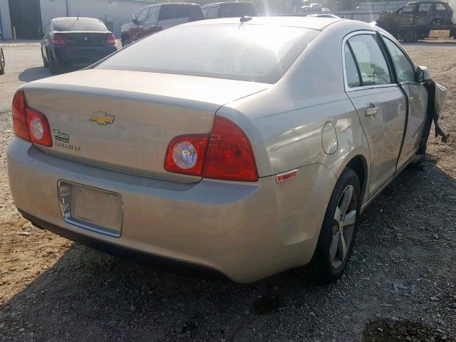 1G1ZC5E18BF395213 - 2011 CHEVROLET MALIBU 1LT 棕色 照片 4