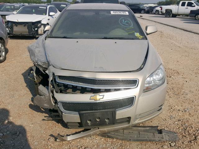 1G1ZC5E18BF395213 - 2011 CHEVROLET MALIBU 1LT 棕色 照片 9