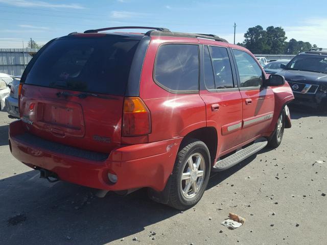 1GKDS13S022519060 - 2002 GMC ENVOY RED photo 4