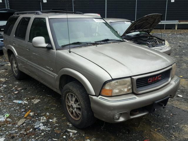 1GKDT13W6W2951254 - 1998 GMC ENVOY SILVER photo 1