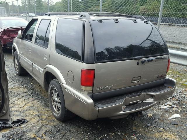 1GKDT13W6W2951254 - 1998 GMC ENVOY SILVER photo 3