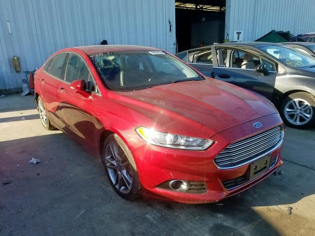 3FA6P0K99DR109795 - 2013 FORD FUSION TIT RED photo 1