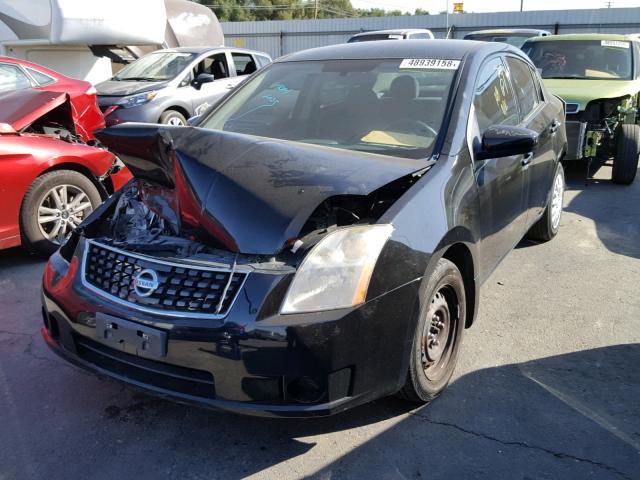 3N1AB61E28L715729 - 2008 NISSAN SENTRA 2.0 BLACK photo 2