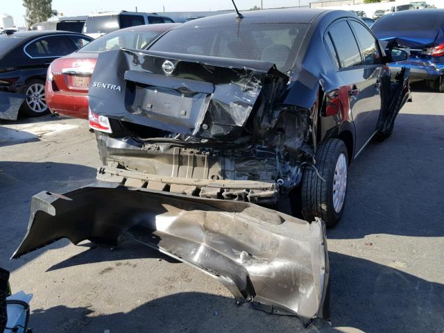 3N1AB61E28L715729 - 2008 NISSAN SENTRA 2.0 BLACK photo 4