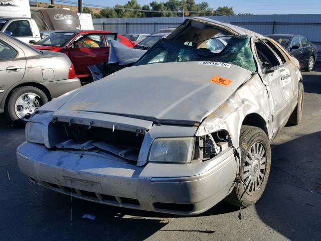 2MEFM75V67X629526 - 2007 MERCURY GRAND MARQ SILVER photo 2