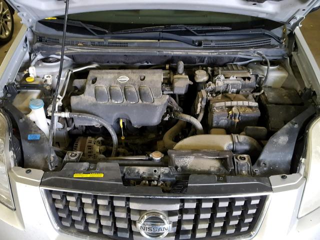 3N1AB61E37L652705 - 2007 NISSAN SENTRA 2.0 SILVER photo 7