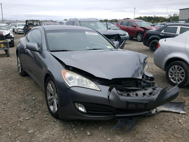 KMHHU6KH7AU007157 - 2010 HYUNDAI GENESIS CO GRAY photo 1