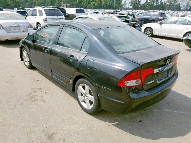 2HGFA166X9H541088 - 2009 HONDA CIVIC LX-S أسود صورة 3