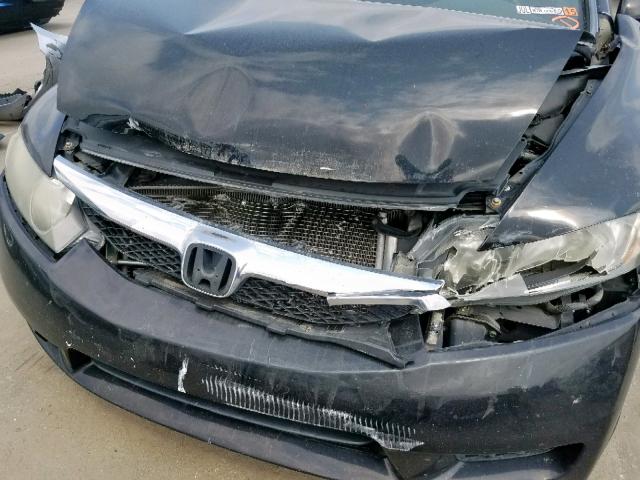 2HGFA166X9H541088 - 2009 HONDA CIVIC LX-S أسود صورة 9