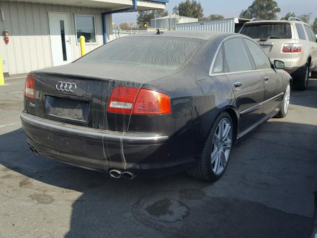 WAUPN44E97N008427 - 2007 AUDI S8 QUATTRO BLACK photo 4