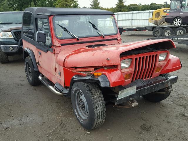 1J4FY19P0RP405041 - 1994 JEEP WRANGLER / RED photo 1