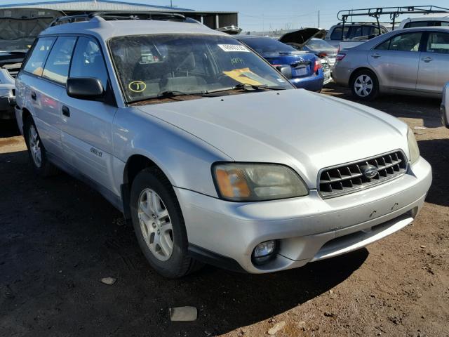 4S3BH675047614405 - 2004 SUBARU LEGACY OUT SILVER photo 1