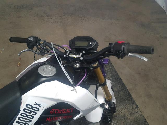 MLHJC6115F5109780 - 2015 HONDA GROM 125 WHITE photo 5