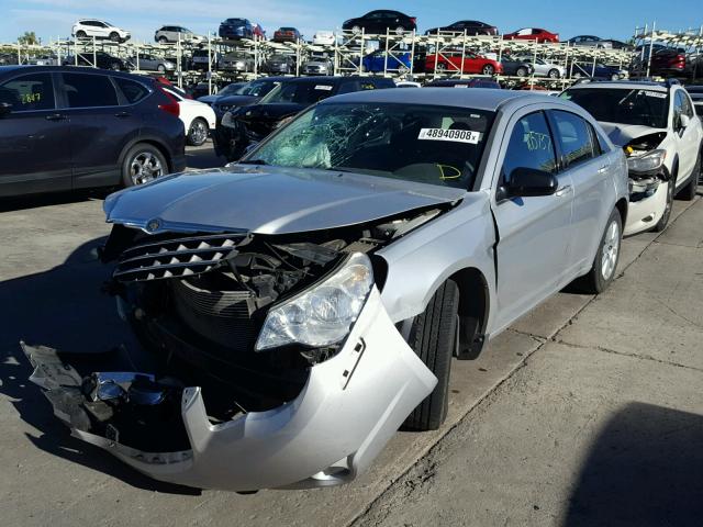 1C3CC4FB2AN148213 - 2010 CHRYSLER SEBRING TO SILVER photo 2