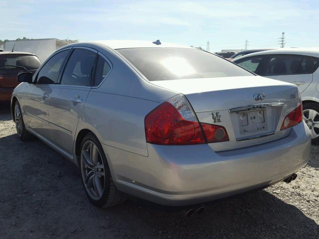 JNKAY01E16M103810 - 2006 INFINITI M35 BASE SILVER photo 3