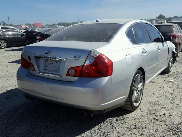 JNKAY01E16M103810 - 2006 INFINITI M35 BASE SILVER photo 4