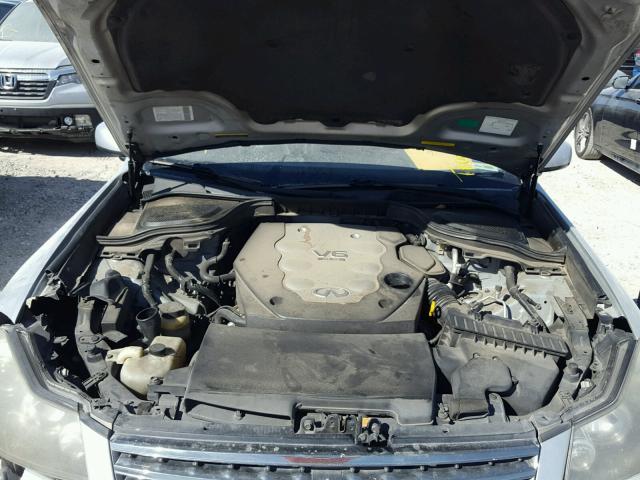 JNKAY01E16M103810 - 2006 INFINITI M35 BASE SILVER photo 7