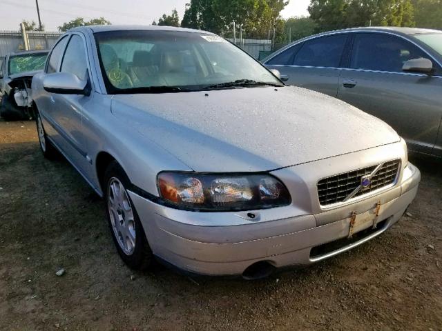 YV1RS58D012044683 - 2001 VOLVO S60 2.4T SILVER photo 1