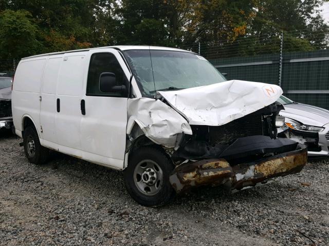 1GTHG35C881103238 - 2008 GMC SAVANA G35 WHITE photo 1