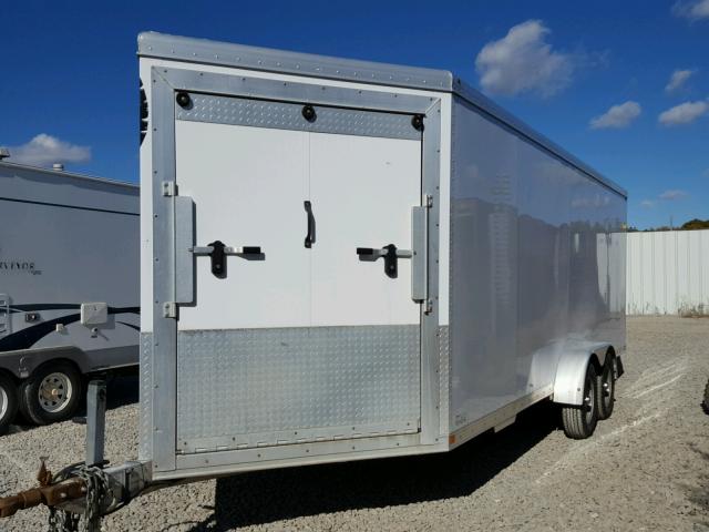 4FGA52025EC133159 - 2014 FEATHERLITE MFG INC TRAILER WHITE photo 3