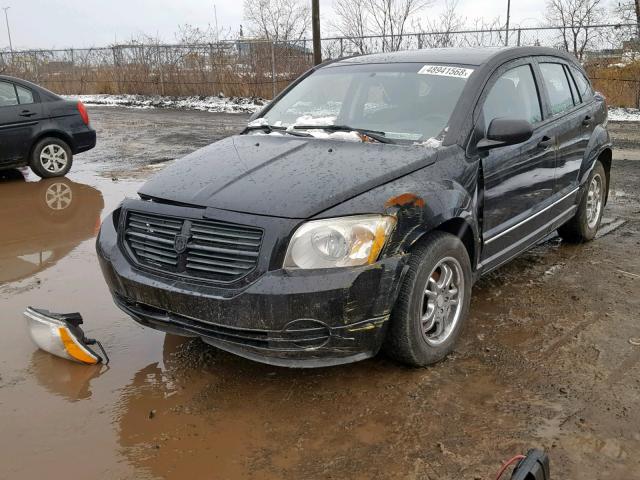 1B3CB2HA6AD552856 - 2010 DODGE CALIBER SE BLACK photo 2