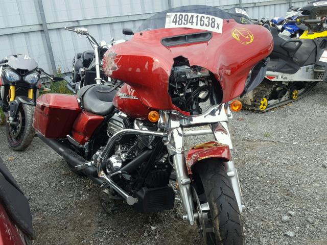 5HD1KBCA5JB600850 - 2018 HARLEY-DAVIDSON FLHX RED photo 1