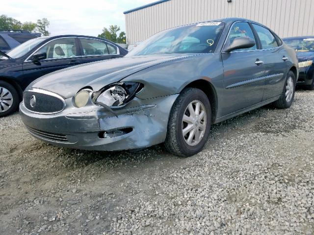 2G4WD532451246744 - 2005 BUICK LACROSSE C GRAY photo 2