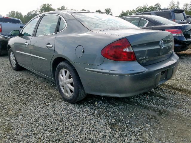 2G4WD532451246744 - 2005 BUICK LACROSSE C GRAY photo 3