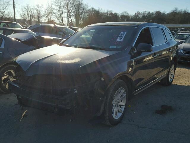 2LMHJ5NK8EBL56046 - 2014 LINCOLN MKT BLACK photo 2