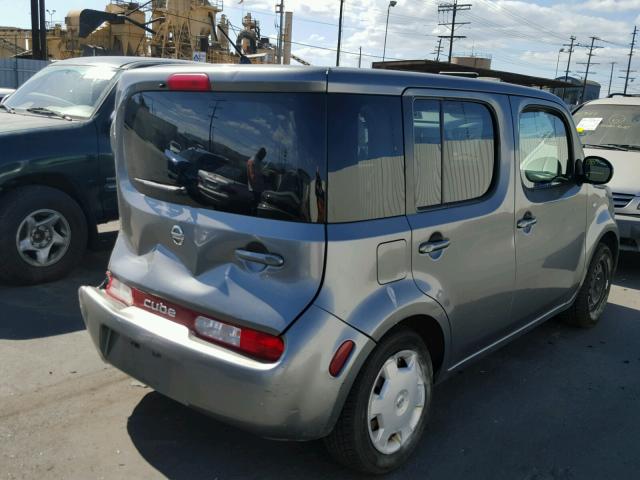 JN8AZ28R09T105064 - 2009 NISSAN CUBE BASE GRAY photo 4