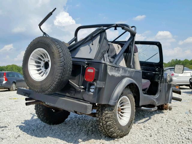 J9F93EH826298 - 1979 JEEP CJ BLACK photo 4