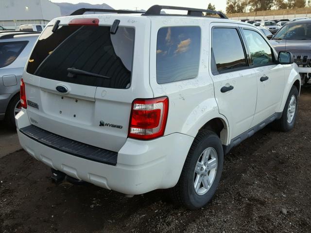 1FMCU59369KA69798 - 2009 FORD ESCAPE HYB CREAM photo 4