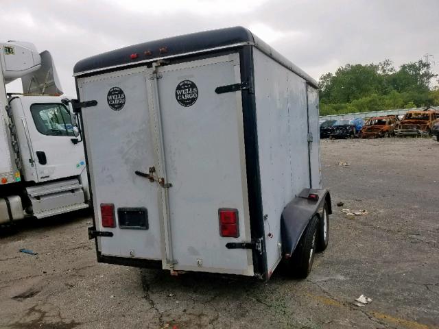 1WC200E23P1058575 - 1994 WELLS CARGO TRAILER GRAY photo 4