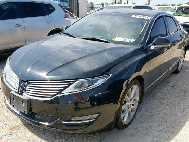 3LN6L2LU6FR618052 - 2015 LINCOLN MKZ HYBRID BLACK photo 2