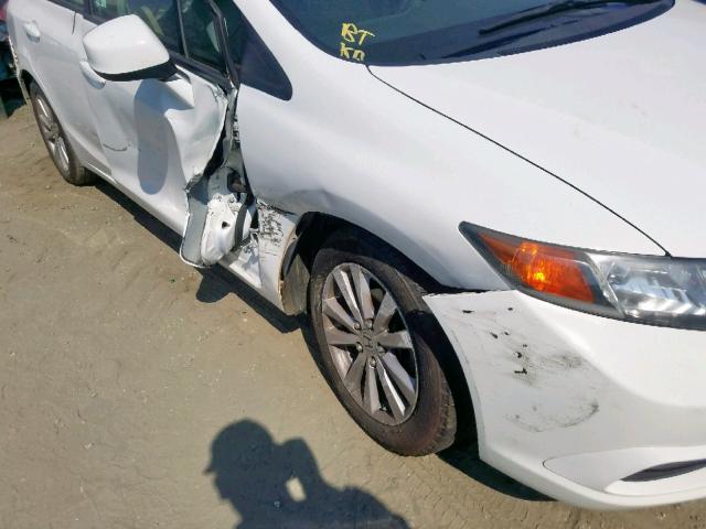 19XFB2F95CE053326 - 2012 HONDA CIVIC EXL 白色 照片 9