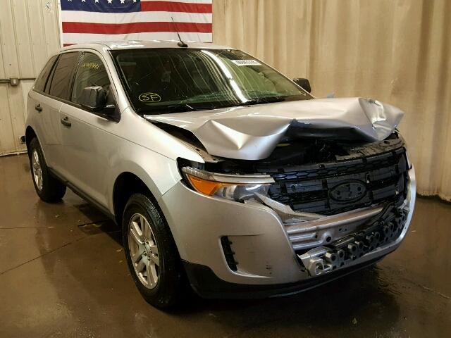 2FMDK3GC8BBA34486 - 2011 FORD EDGE SE SILVER photo 1