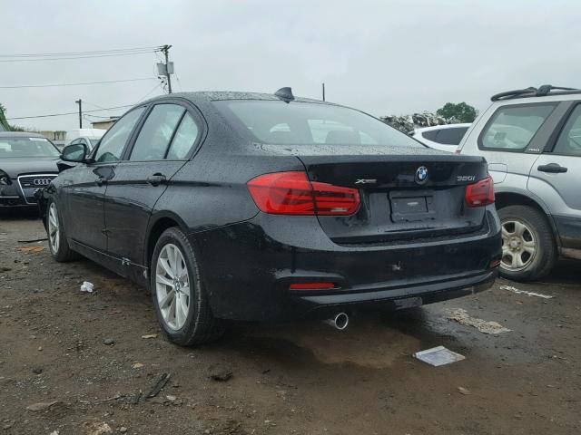 WBA8A3C54JA494994 - 2018 BMW 320 XI BLACK photo 3